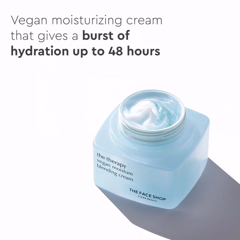 The Face Shop - The Therapy Vegan Moisture Blending Cream