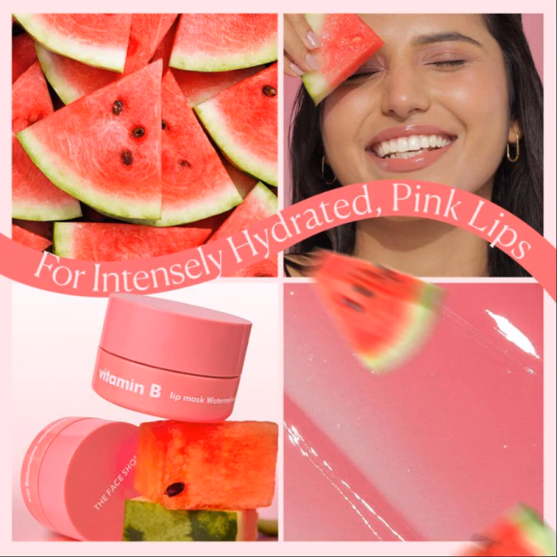 The Face shop - Vitamin B lip mask Watermelon