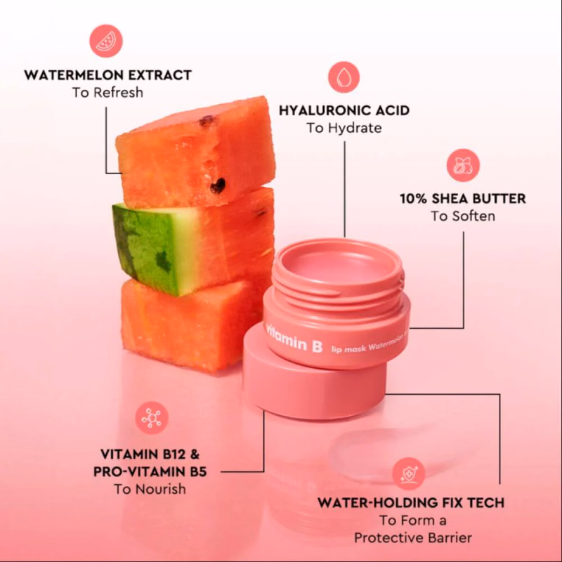 The Face shop - Vitamin B lip mask Watermelon