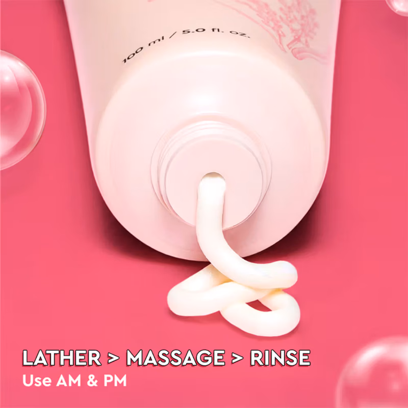 The Face Shop - Rice Water Bright Korean Cleanser - Best Face Wash for Even Tone & Glowing Skin