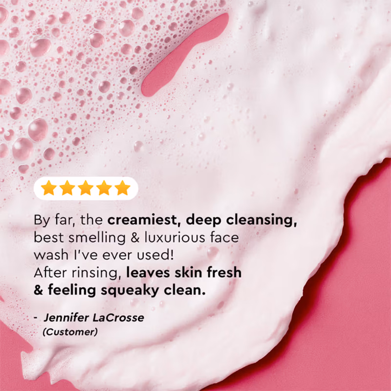 The Face Shop - Rice Water Bright Korean Cleanser - Best Face Wash for Even Tone & Glowing Skin