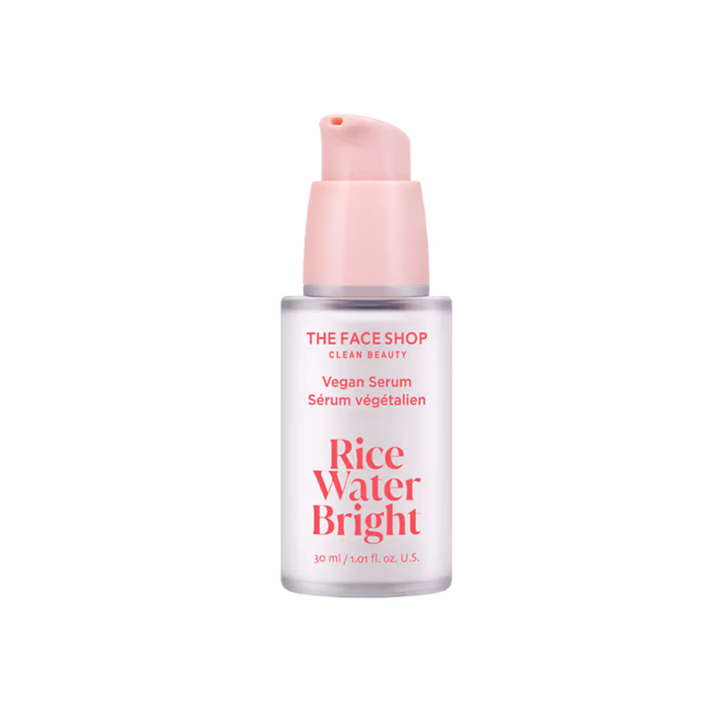 The Face Shop - Rice Water Serum - with Niacinamide & HA, Brightens Skin, Fades Blemishes & Acne Marks