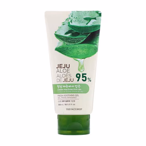 The Face Shop - Jeju Aloe Fresh Soothing Gel Tube, - Pure Non Sticky Aloe Gel For Body, Face & Hair 