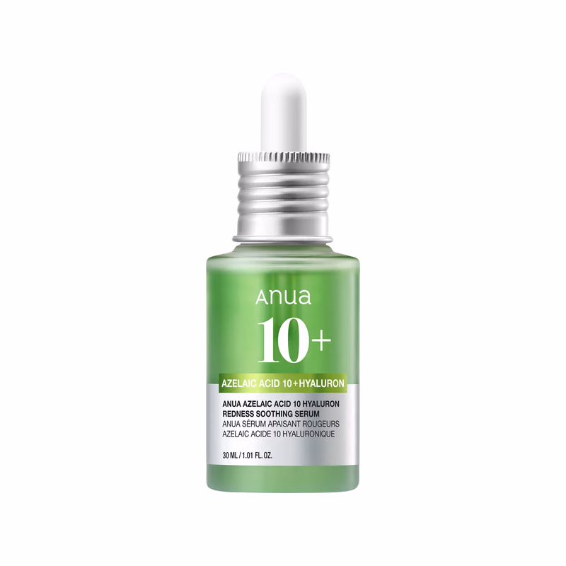 Anua - Azelaic Acid 10 Hyaluron - Redness Soothing Serum - with Cica Soothes & Calms Acne-Prone Skin