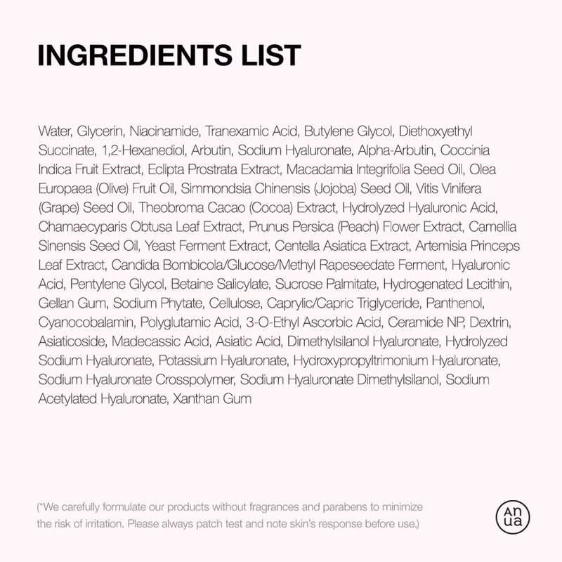 Anua - Niacinamide 10 Txa 4 Serum, - Brightening Korean Serum For Dark Spots & Hyperpigmentation