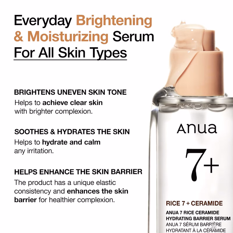Anua - 7 Rice Ceramide - Hydrating Barrier Serum