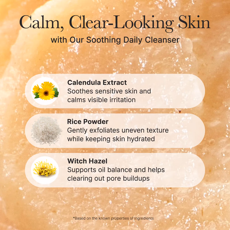 Arencia - Calendula - Rice Mochi Cleanser