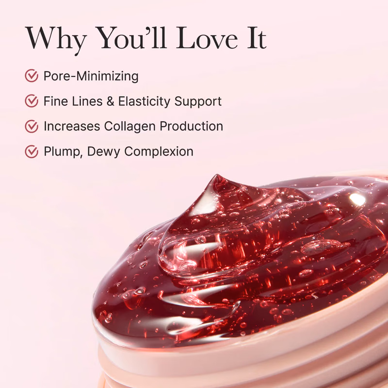 Arencia - Red Smoothie Serum 30 - Anti-Aging Korean Serum with Vegan Collagen, Niacinamide & Peptides
