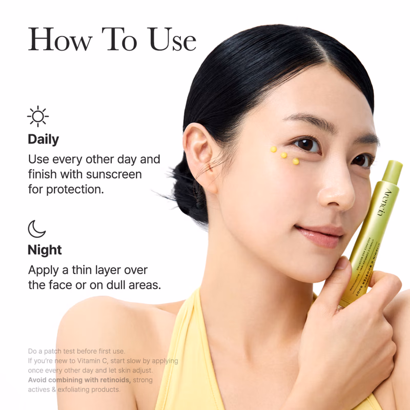 Arencia - Vitamin C Booster - Shot Serum with 5% Dual Vitamin C + Glutathione For Dark Spot Care
