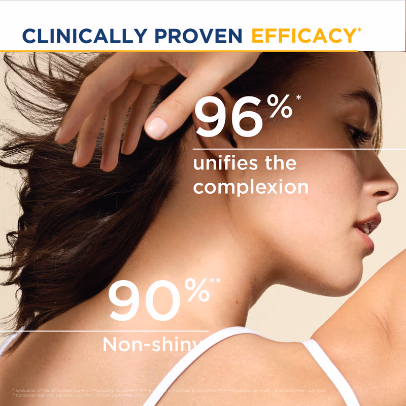 Bioderma  - Photoderm Aquafluide Claire - SPF 50+ PA+++ Tinted Sunscreen for All Skin Types|In Vivo Tested