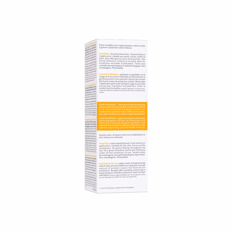 Bioderma  - Photoderm Aquafluide Claire - SPF 50+ PA+++ Tinted Sunscreen for All Skin Types|In Vivo Tested