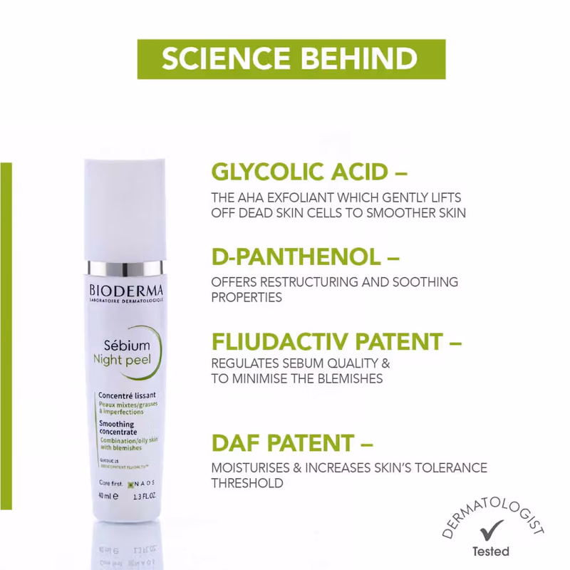 BIODERMA - SEBIUM NIGHT PEEL
