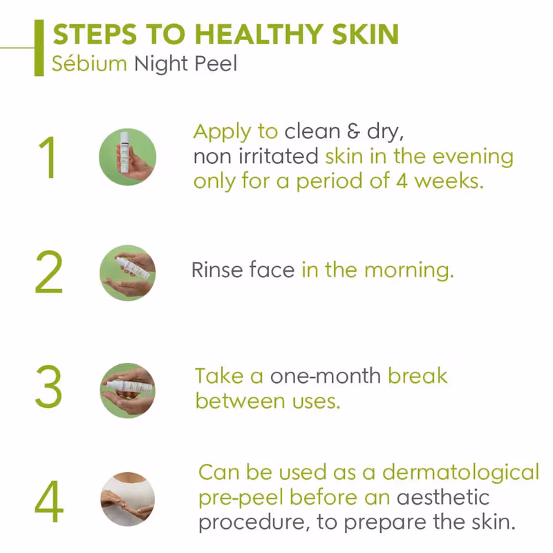 BIODERMA - SEBIUM NIGHT PEEL