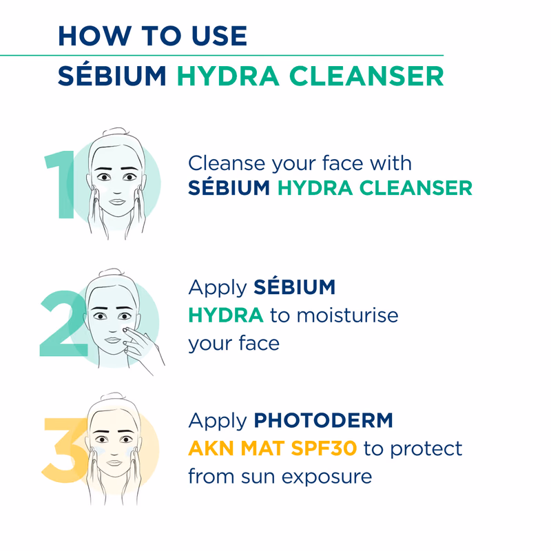 Bioderma - Sebium Hydra Cleanser