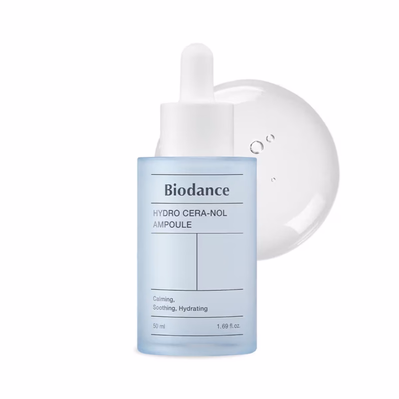 Biodance - Hydro Cera-nol Ampoule, - Moisturizing Korean Face Serum - with Hyaluronic Acid & Ceramides