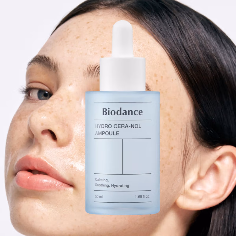 Biodance - Hydro Cera-nol Ampoule, - Moisturizing Korean Face Serum - with Hyaluronic Acid & Ceramides