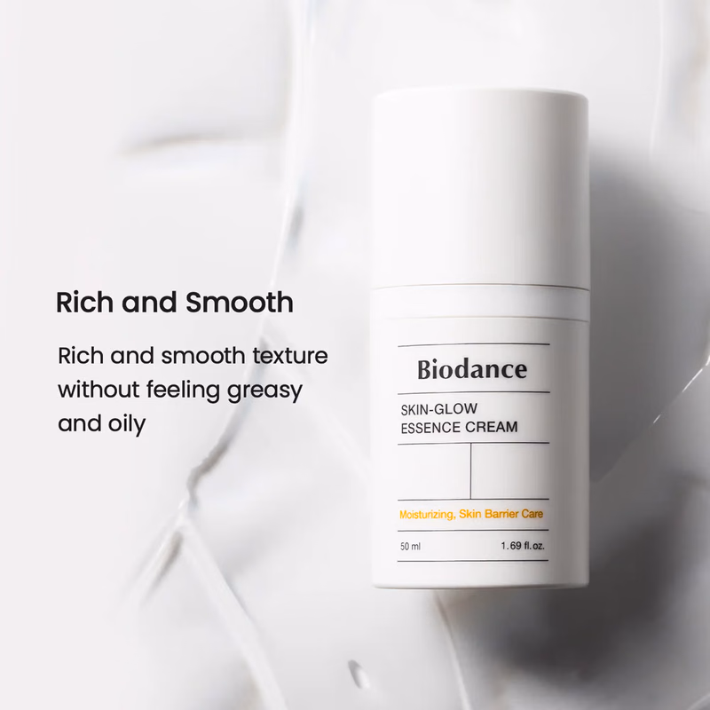 Biodance - Skin Glow Essence Cream, - Barrier Strengthening Korean Moisturizer for Dry & Sensitive Skin