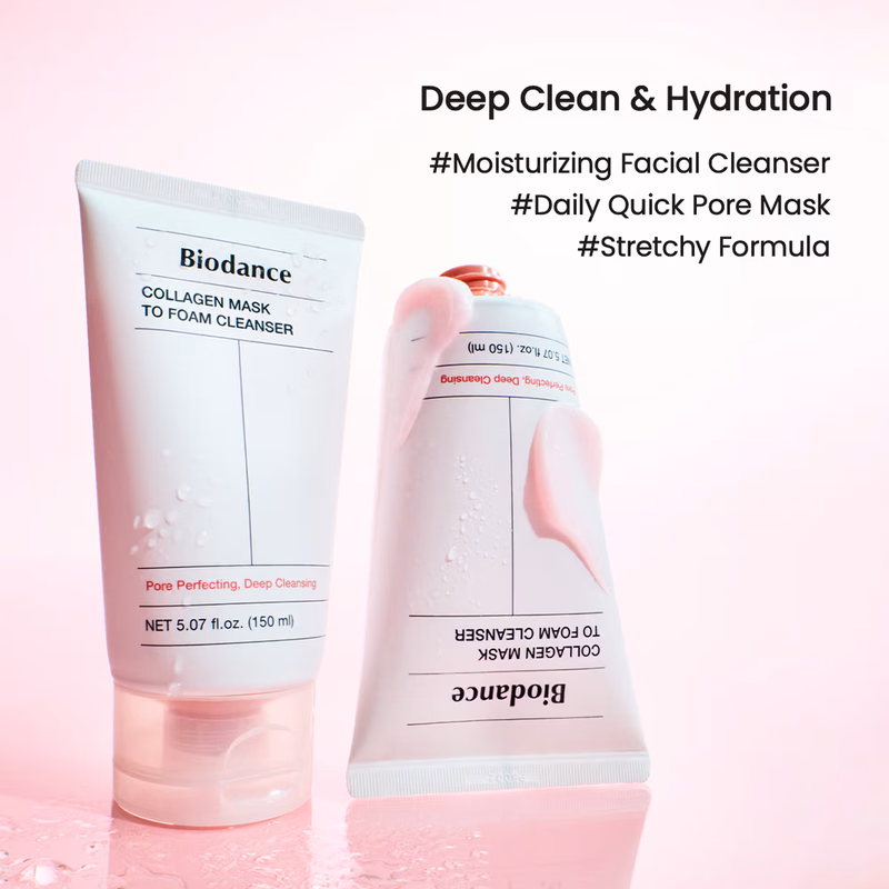 Biodance - Collagen Mask To Foam Cleanser