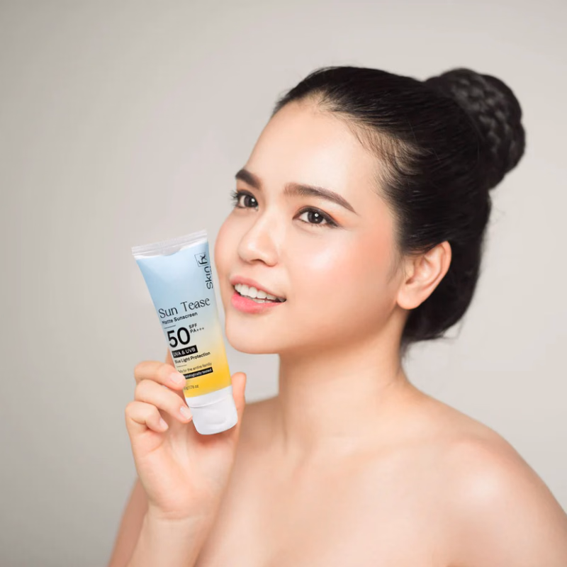 SKIN FX - Sun Tease Matte Sunscreen SPF 50 PA +++