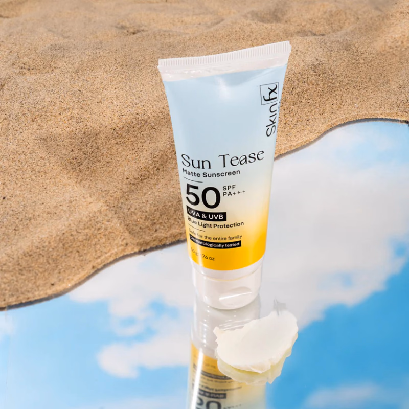 SKIN FX - Sun Tease Matte Sunscreen SPF 50 PA +++