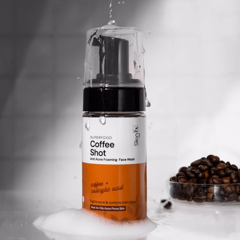 SUN FX- Superfood Coffee Shot Anti-Acne Foaming Facewash