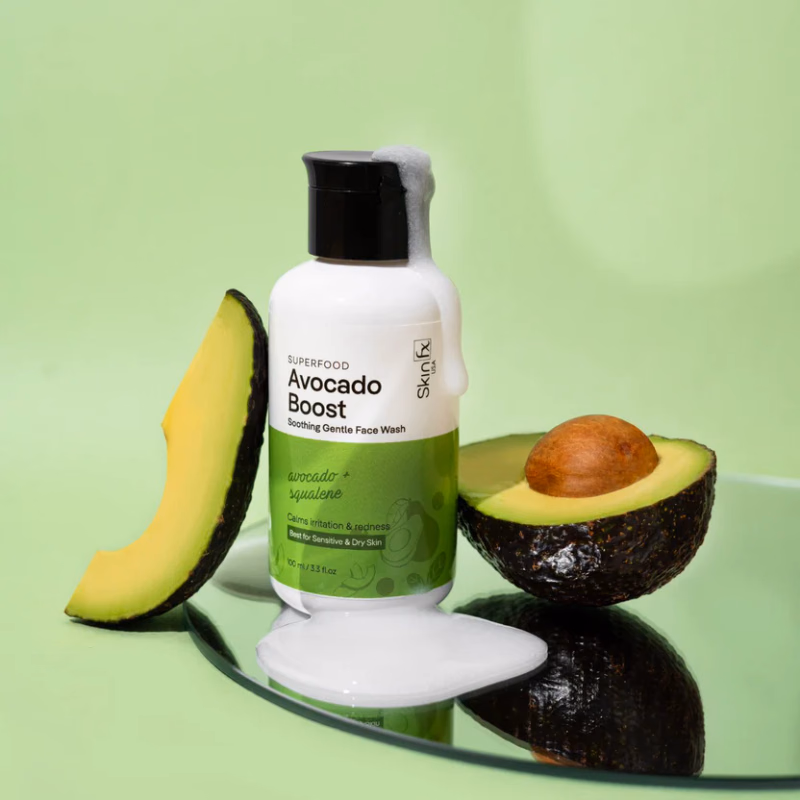 Skin Fx -  Superfood Avocado Boost Soothing Gentle Facewash