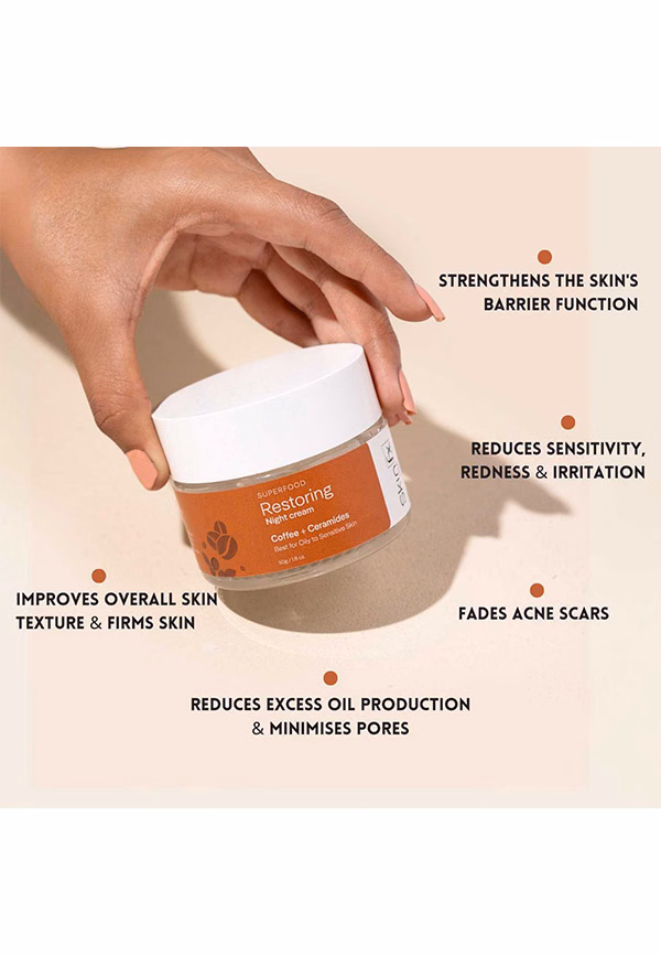 Skin fx - Superfood Restoring Night cream for Glowing Skin, Night Cream