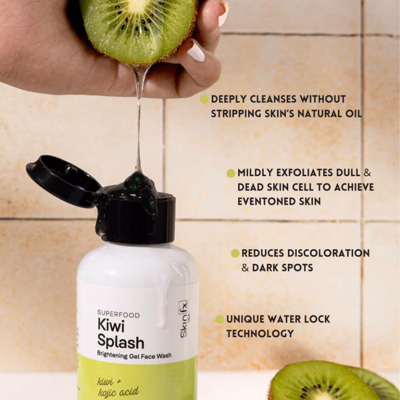 SKIN FX - Superfood Kiwi Splash Brightening Gel Facewash
