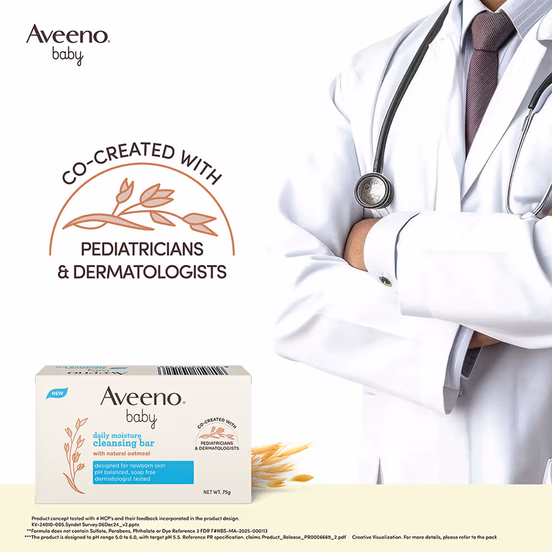 Aveeno - Baby DM - Cleansing Bar