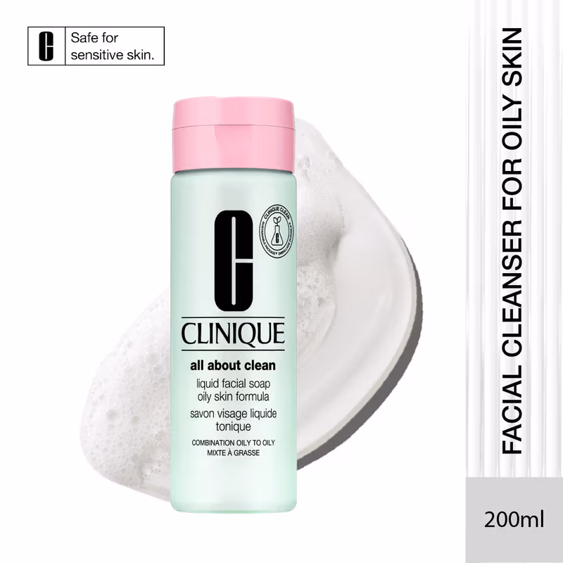 Clinique - Liquid Facial Soap Oily Skin - Combination Oily To Oily Facewash