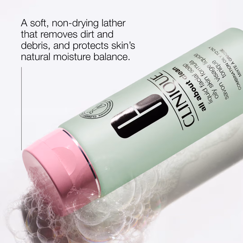 Clinique - Liquid Facial Soap Oily Skin - Combination Oily To Oily Facewash