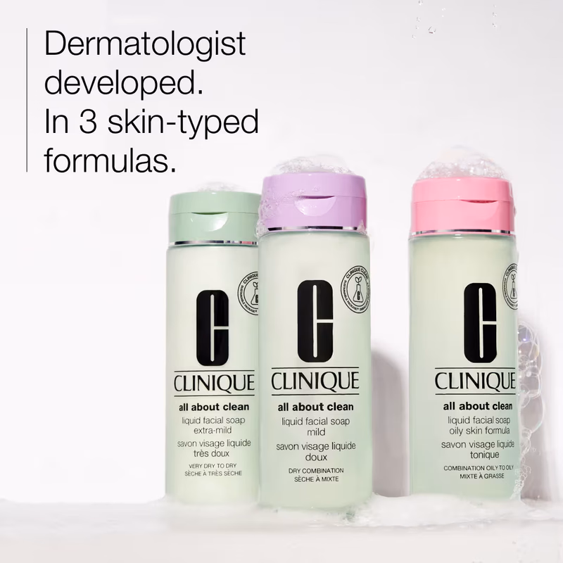 Clinique - Liquid Facial Soap Oily Skin - Combination Oily To Oily Facewash