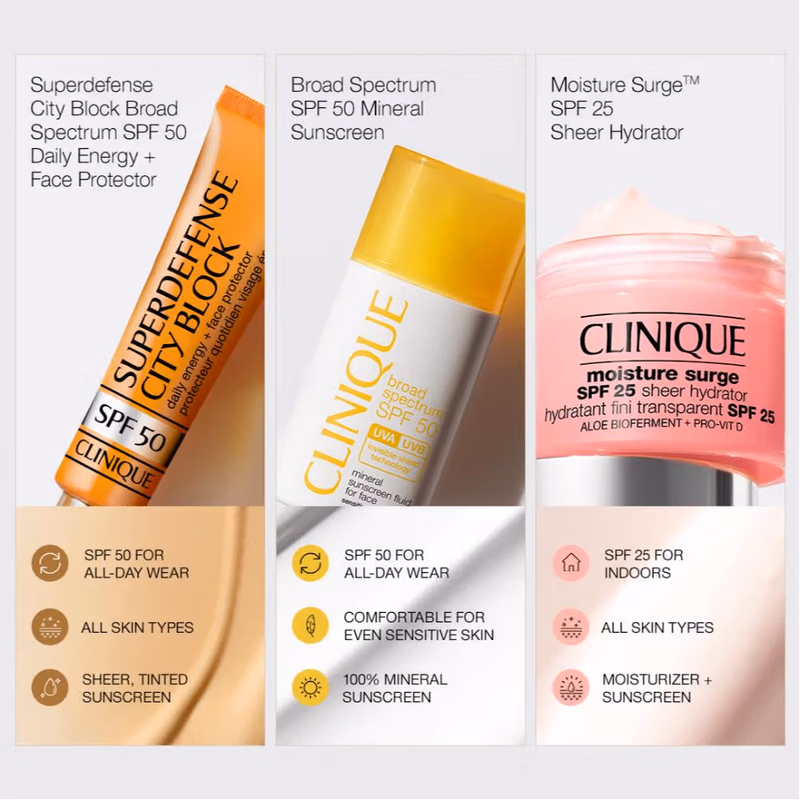 Clinique - SPF 50 UVA/UVB - Mineral Sunscreen Fluid For Face
