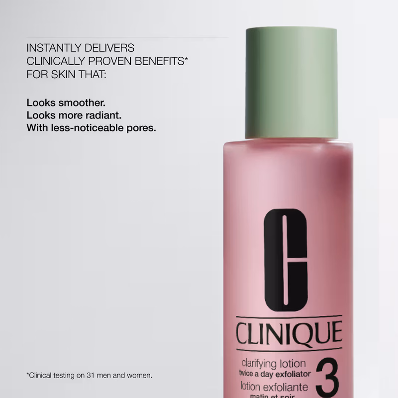 Clinique - Clarifying Lotion 3 (Toner With Salicylic Acid)