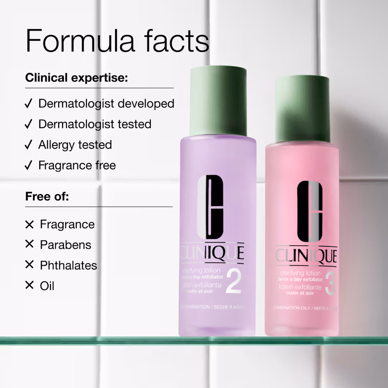Clinique - Clarifying Lotion 3 (Toner With Salicylic Acid)