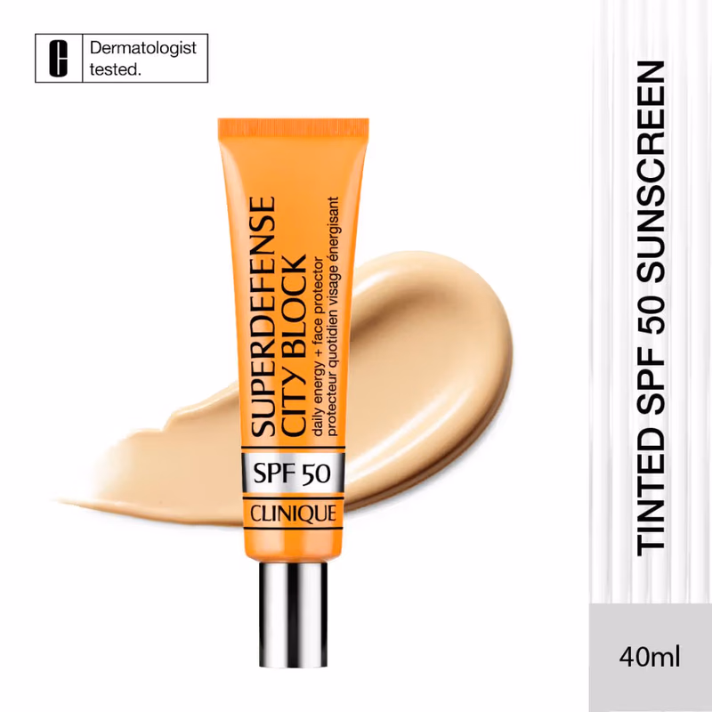 Clinique - Superdefense City Block - SPF 50 Tinted Sunscreen