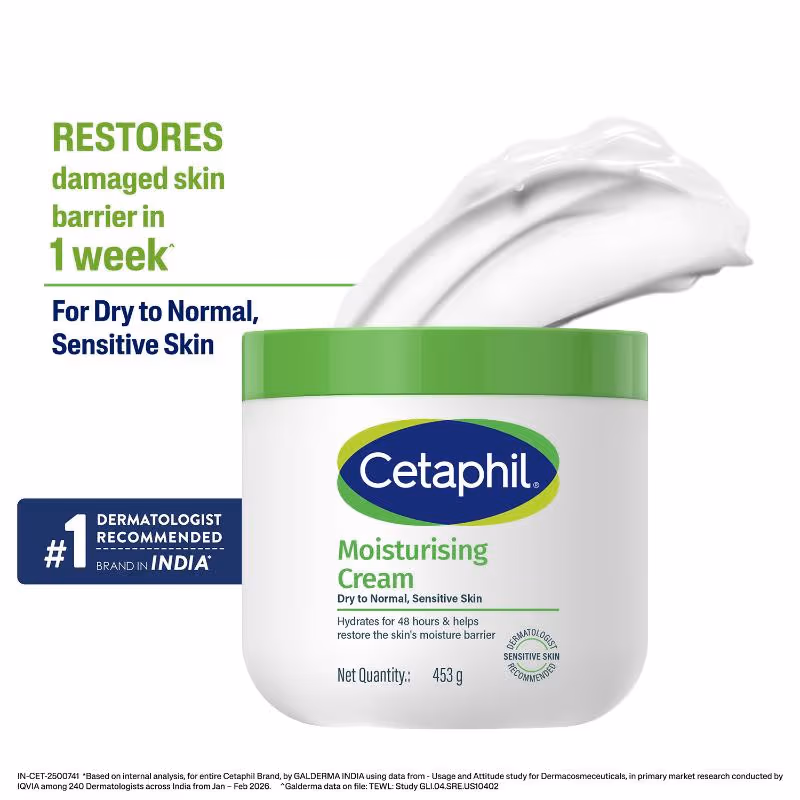 Cetaphil - Intense Moisturising Cream - Dry To Normal, - Sensitive Skin