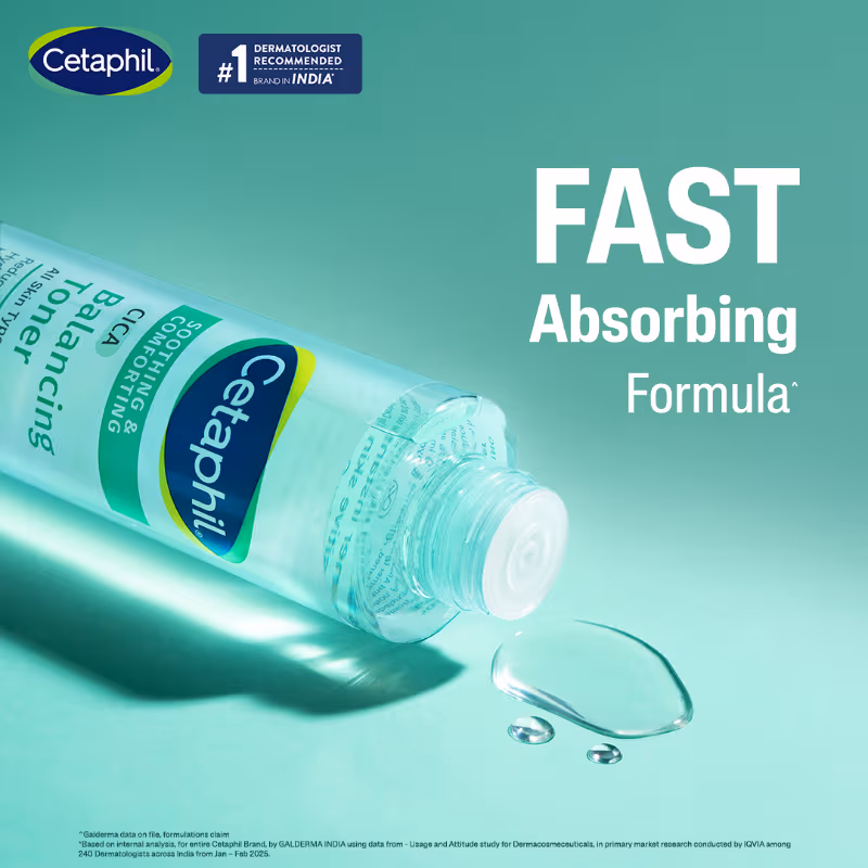 Cetaphil - CICA - Toner, Skin Barrier Protection, Reduces Irritation