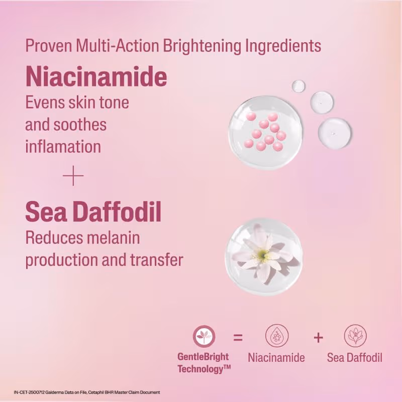 Cetaphil - Bright Healthy Radiance Toner, - with Niacinamide, For Brightening, Evens Skin Tone