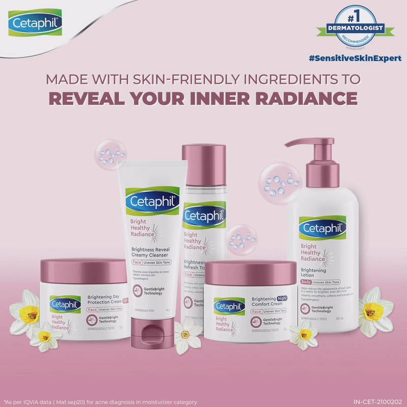 Cetaphil - Bright Healthy Radiance Toner, - with Niacinamide, For Brightening, Evens Skin Tone