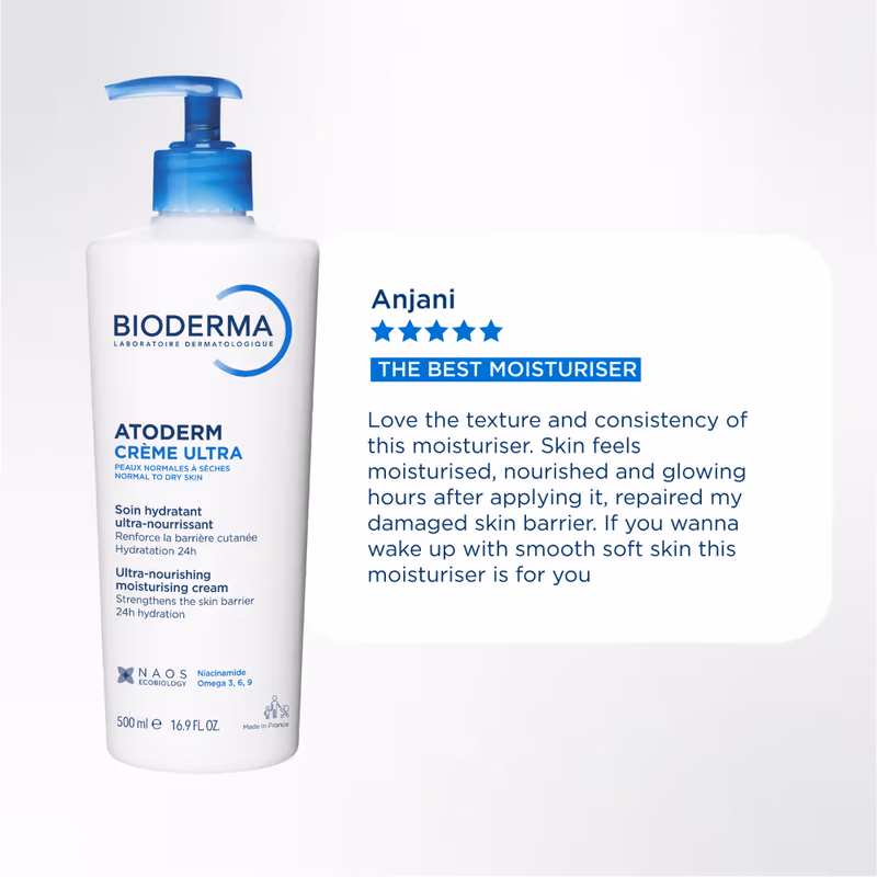 Bioderma - Atoderm Creme Ultra-Nourishing Moisturiser Pump Bottle