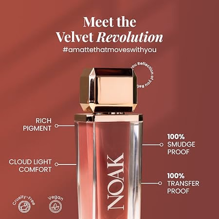 Noak - Mauve Musa - Velvet Matte Liquid Lipstick