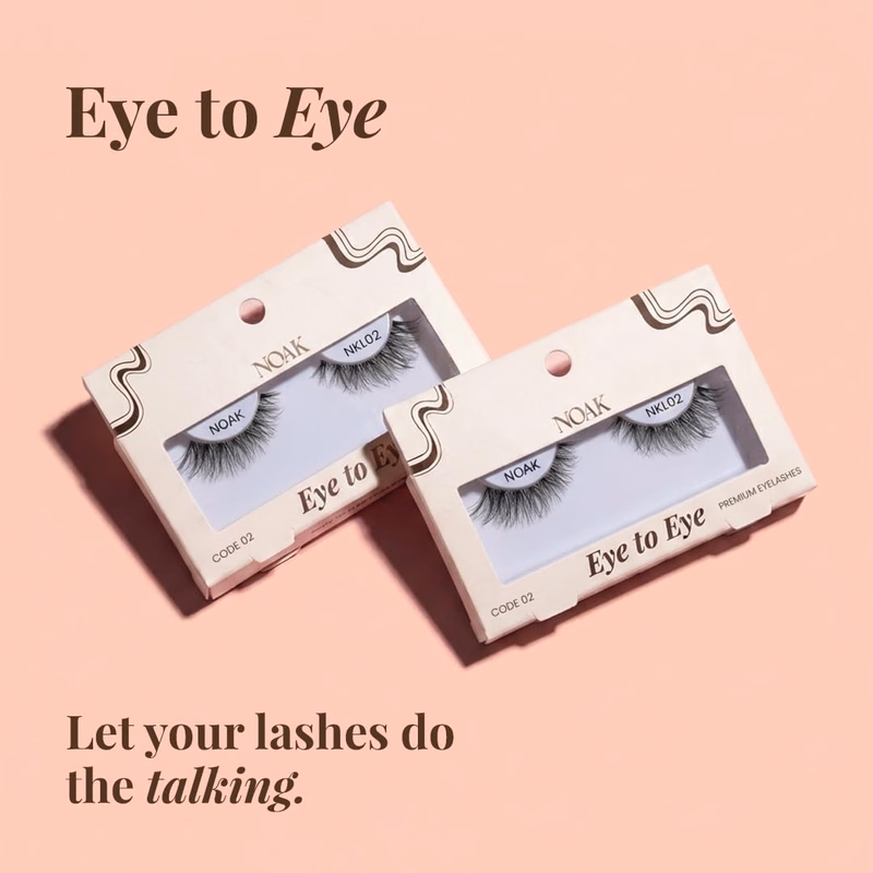 Noak - Lash Crush - Eye to Eye 5D False Eyelashes