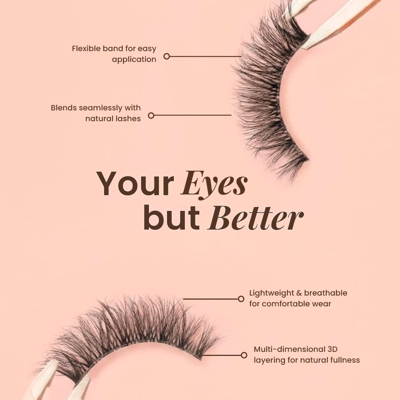 Noak - Lash Crush - Eye to Eye 5D False Eyelashes