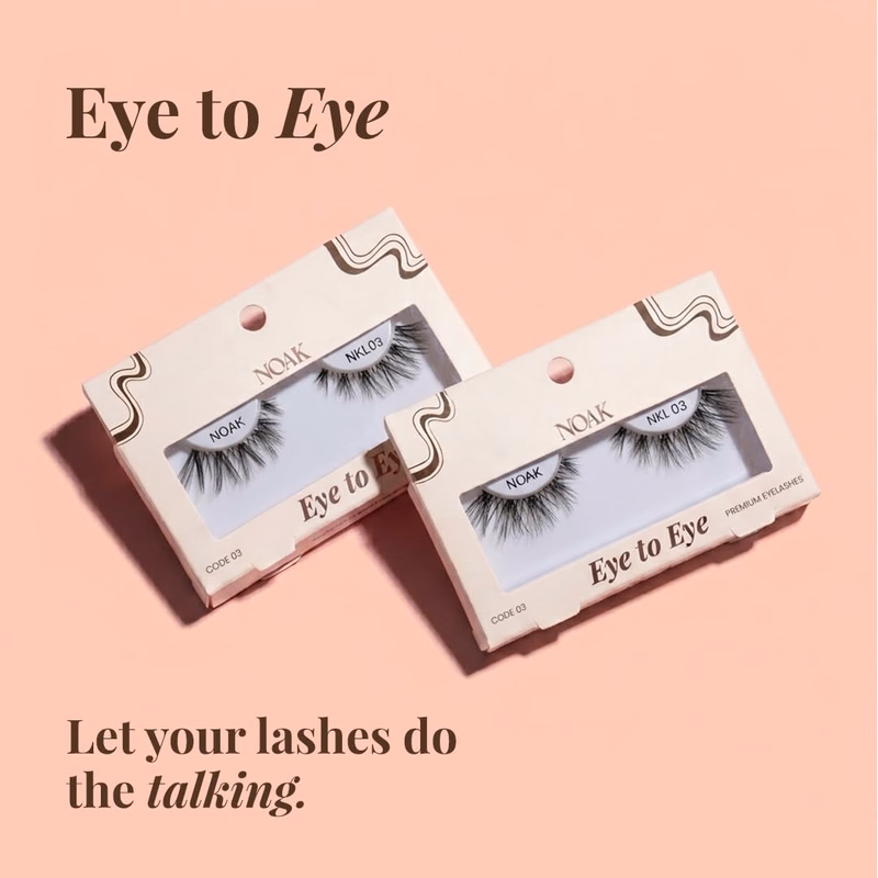 Noak - Muse - Eye to Eye 3D False Eyelashes