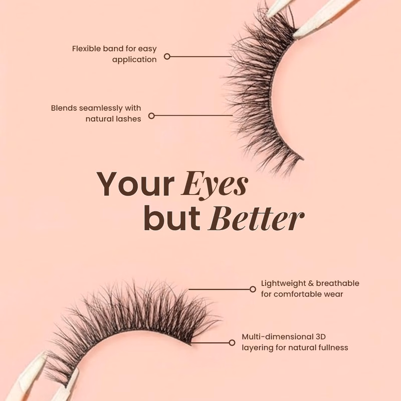 Noak - Pookie - Eye to Eye 3D False Eyelashes