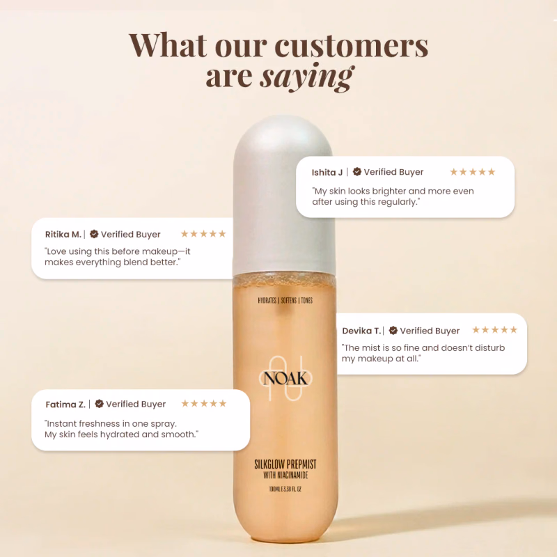 Noak - SilkGlow Prep Mist Toner