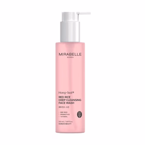 Mirabelle Korea - Red Rice - Deep Cleansing Face Wash 