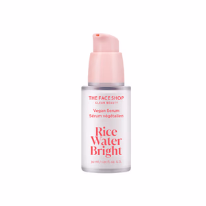 The Face Shop - Rice Water Serum - with Niacinamide & HA, Brightens Skin, Fades Blemishes & Acne Marks