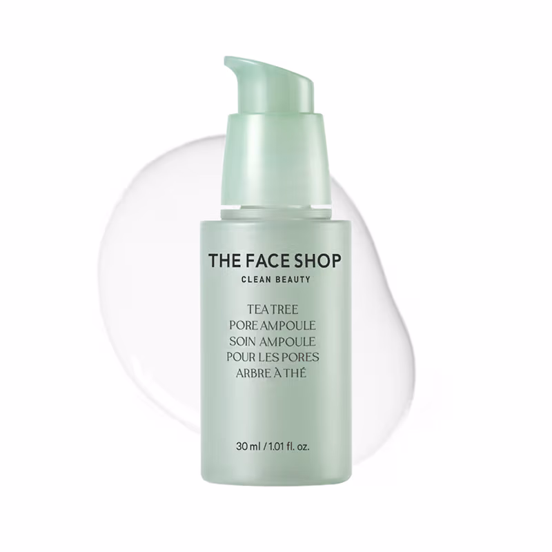 The Face Shop - Salicylic Acid - Tea Tree-Pore Ampoule Serum - with AHA & PHA - Reduces Pores
